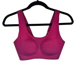Le Mystere Women's Dark Cherry Smooth Shaoe Wireless Bra Size Small